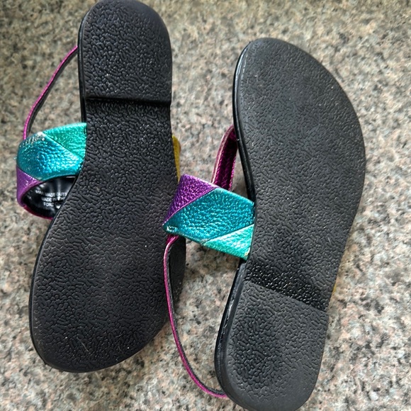 Kurt Geiger Girls Multicolor Leather Sandals - Picture 6 of 6